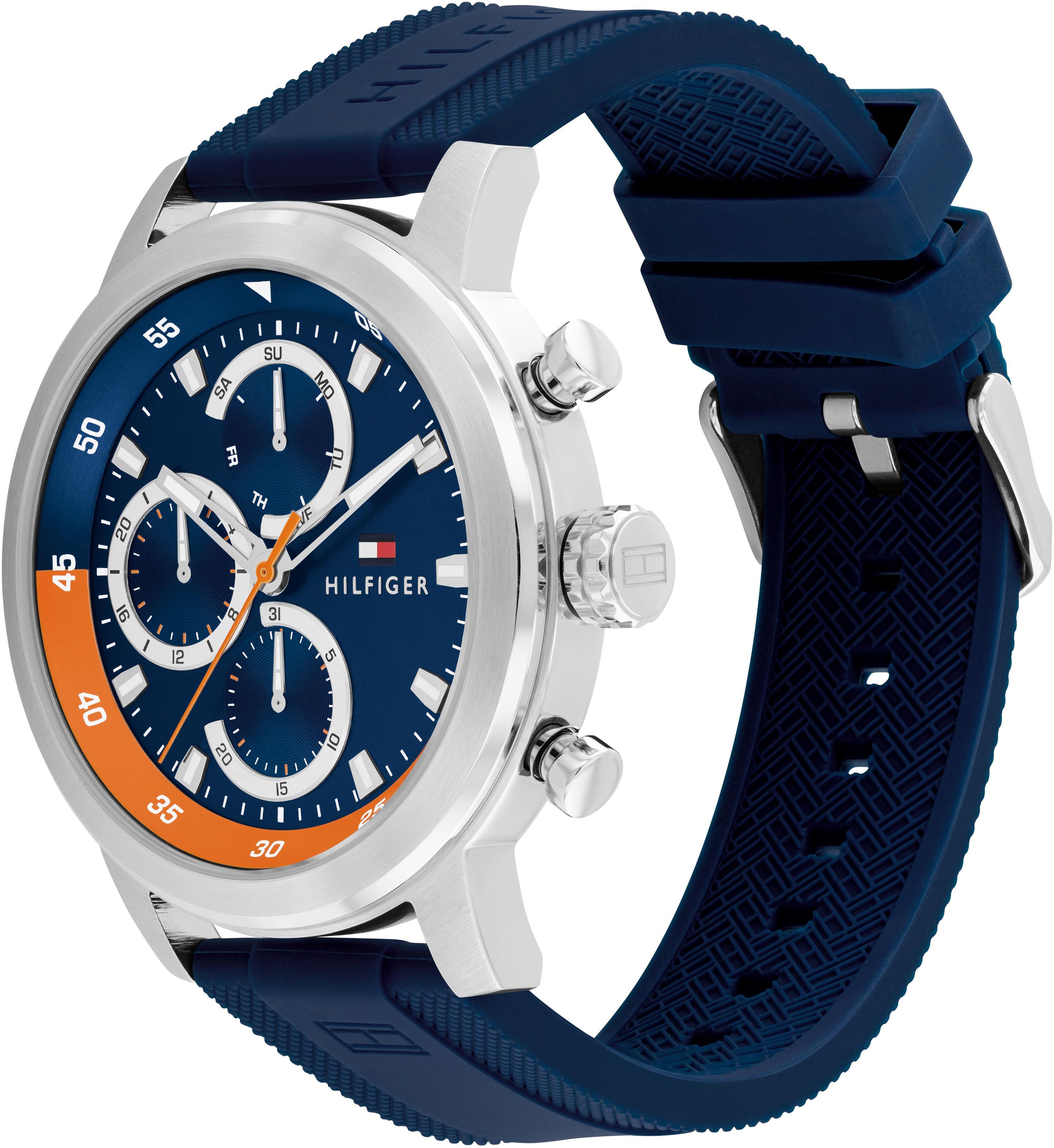 Tommy Hilfiger Multifunktionsuhr ROCKY 1792177, Quarzuhr, Armbanduhr, Herre günstig online kaufen
