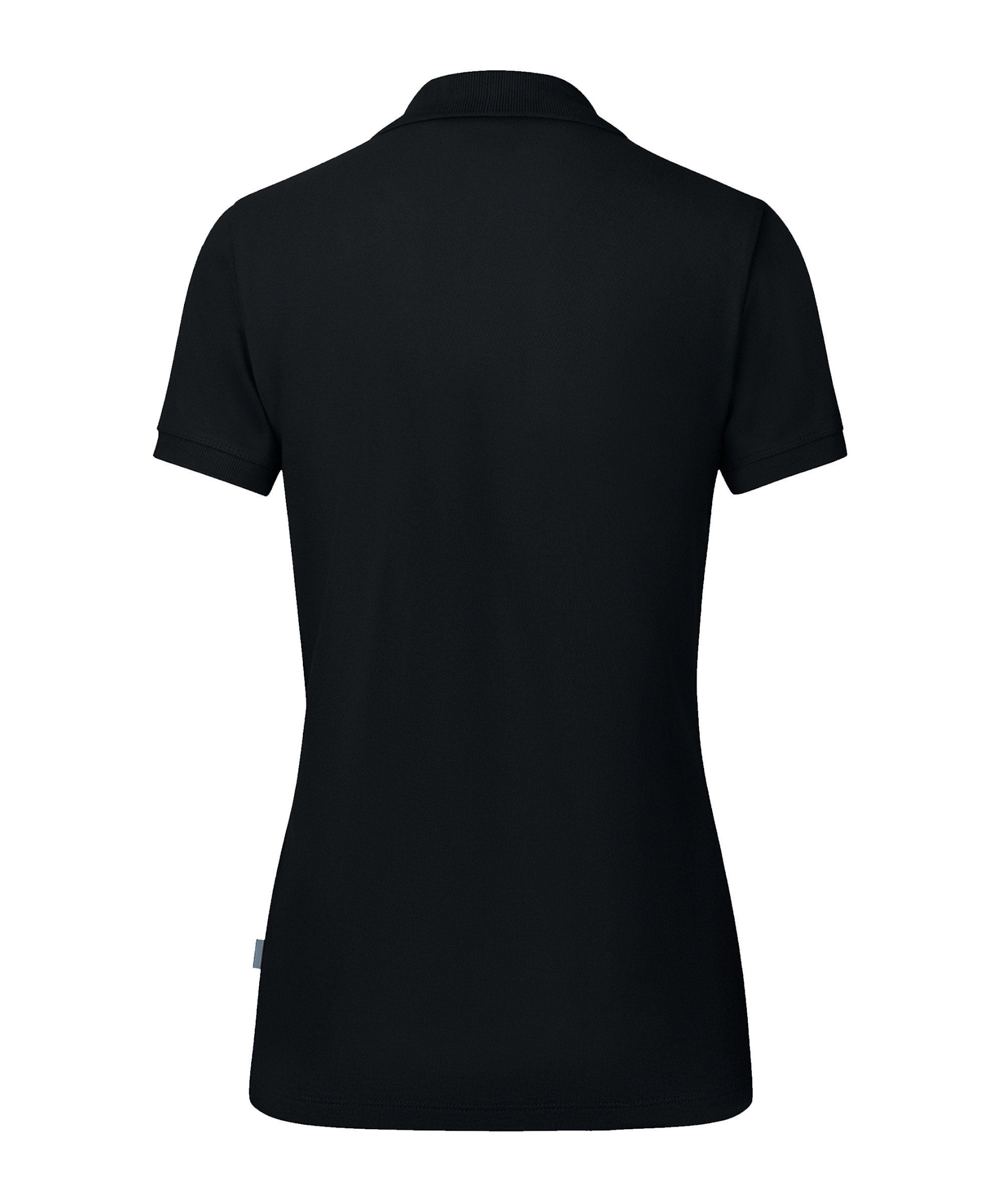Poloshirt Nachhaltiges Produkt Organic Damen schwarz Jako Poloshirt