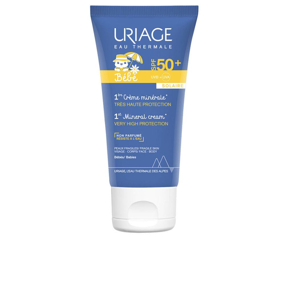 Uriage Sonnenschutzcreme SUN BABY mineral cream SPF50+