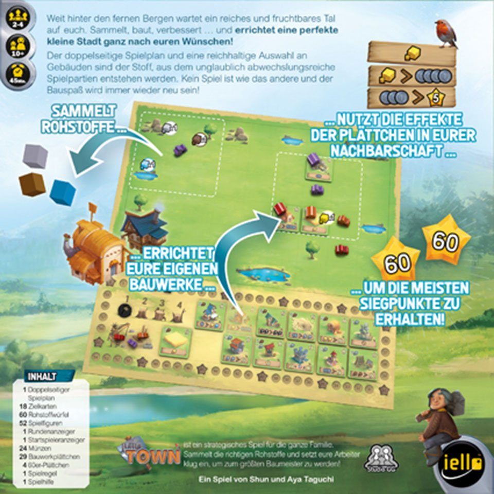 iello Spiel Little Town, Familienspiel
