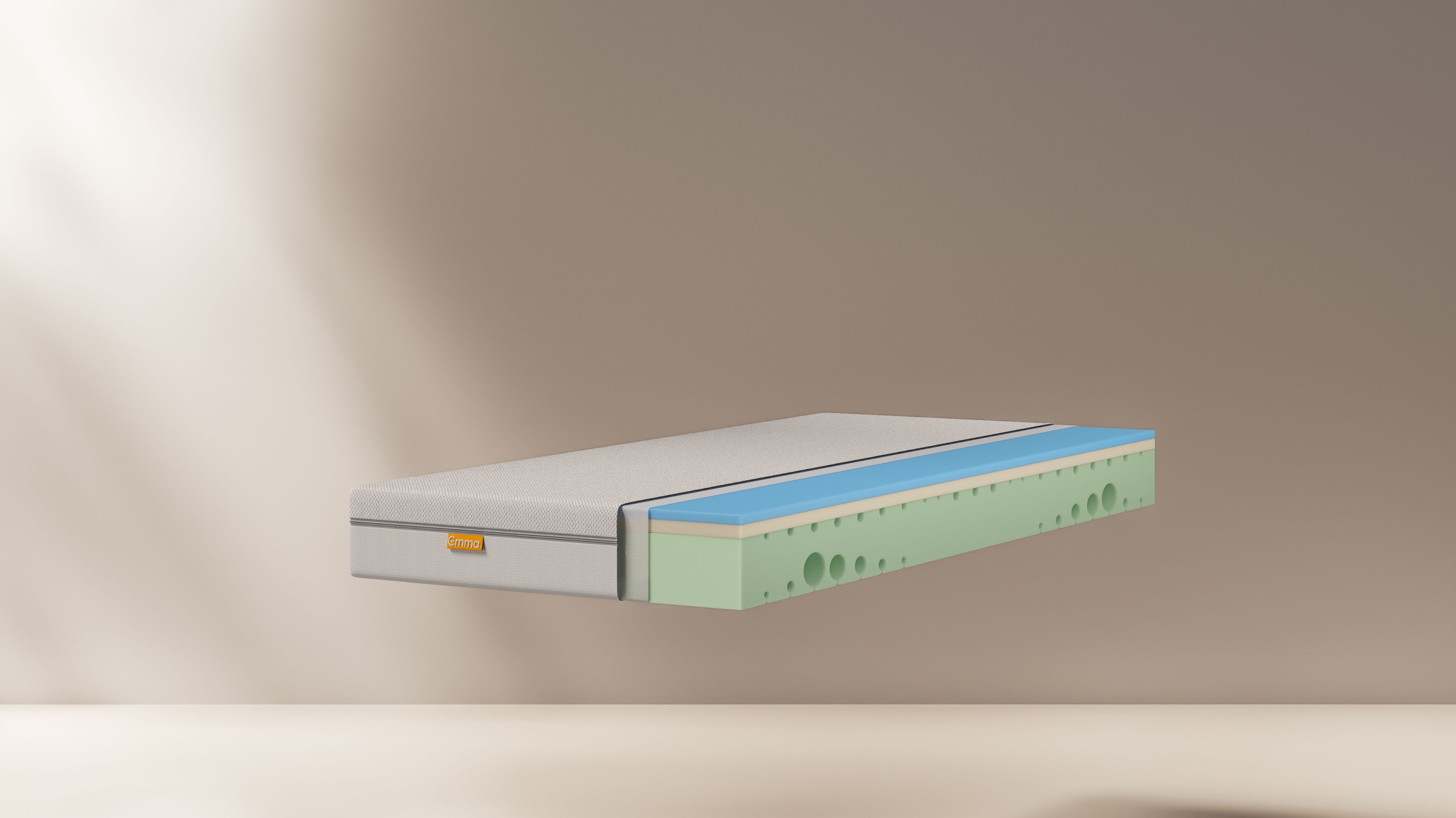 Kaltschaummatratze Emma One, 7 Zonen Matratze 90x200 cm, 140x200 cm & weitere Größen, Emma, 18 cm hoch, Matratze H2/H3/H4, ergonomisch, atmungsaktiv, allergikergeeignet