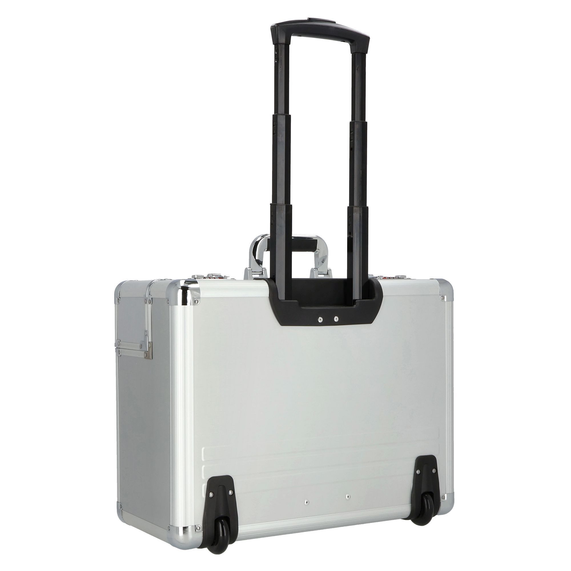 Dermata Pilotenkoffer, 2 Rollen, Aluminium