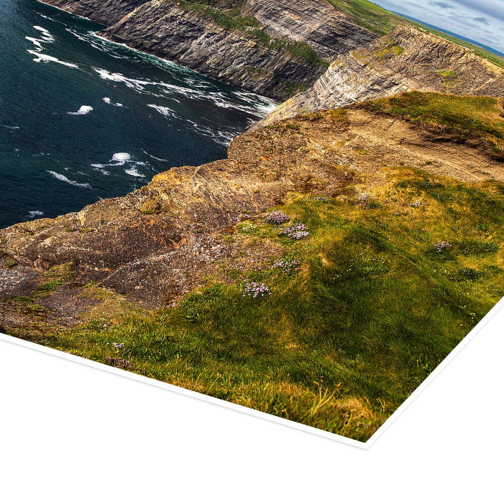 Posterlounge Wandbild Irland – Klippen von Moher, Jürgen Klust, erhältlich als Poster, Leinwandbild, Wandsticker oder Acrylglasbild