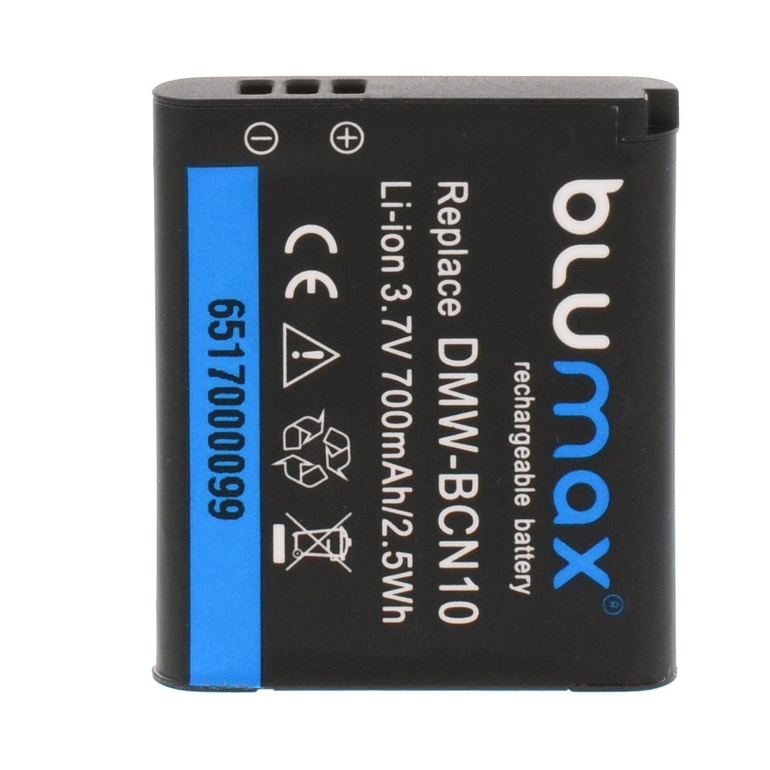 700 mAh Kamera-Akku BCN10E LF1W BCN10 2x DMC-LF1 Blumax LF1K LUMIX