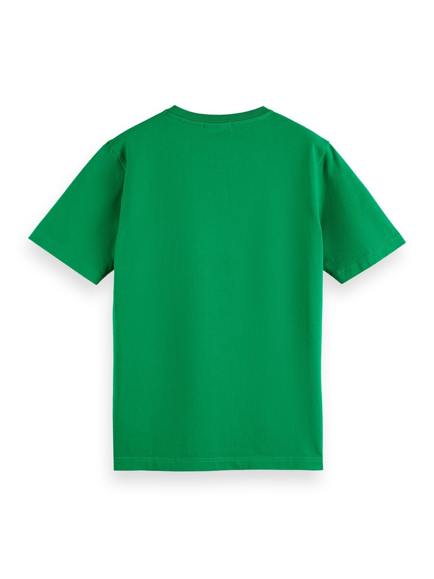 Scotch & Soda T-Shirt mit und (1-tlg) Rundhalsausschnitt Kurzarmshirt Shirt
