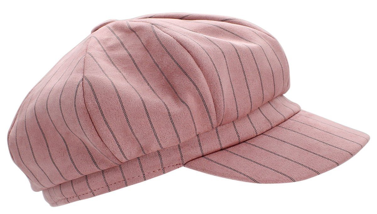 dy_mode Schirmmütze Ballonmütze Damen Schirmmütze Kappe mit Schirm Gestreif günstig online kaufen