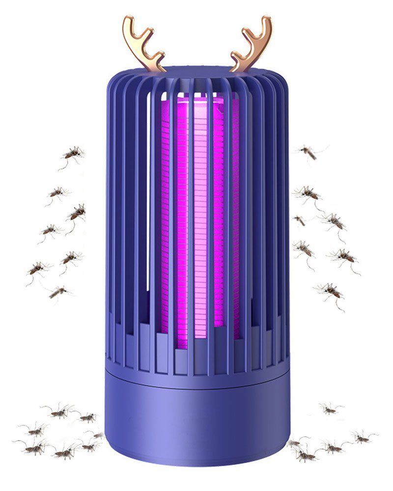 Dekorative Insektenvernichter USB Mückenvertreiber, Indoor Moskito-Fallen mit UV-Licht