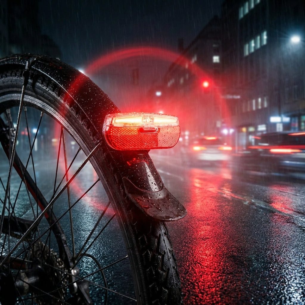 Trelock Fahrradbeleuchtung Trelock Rücklicht LS 812 STVZO Batteriebetrieb