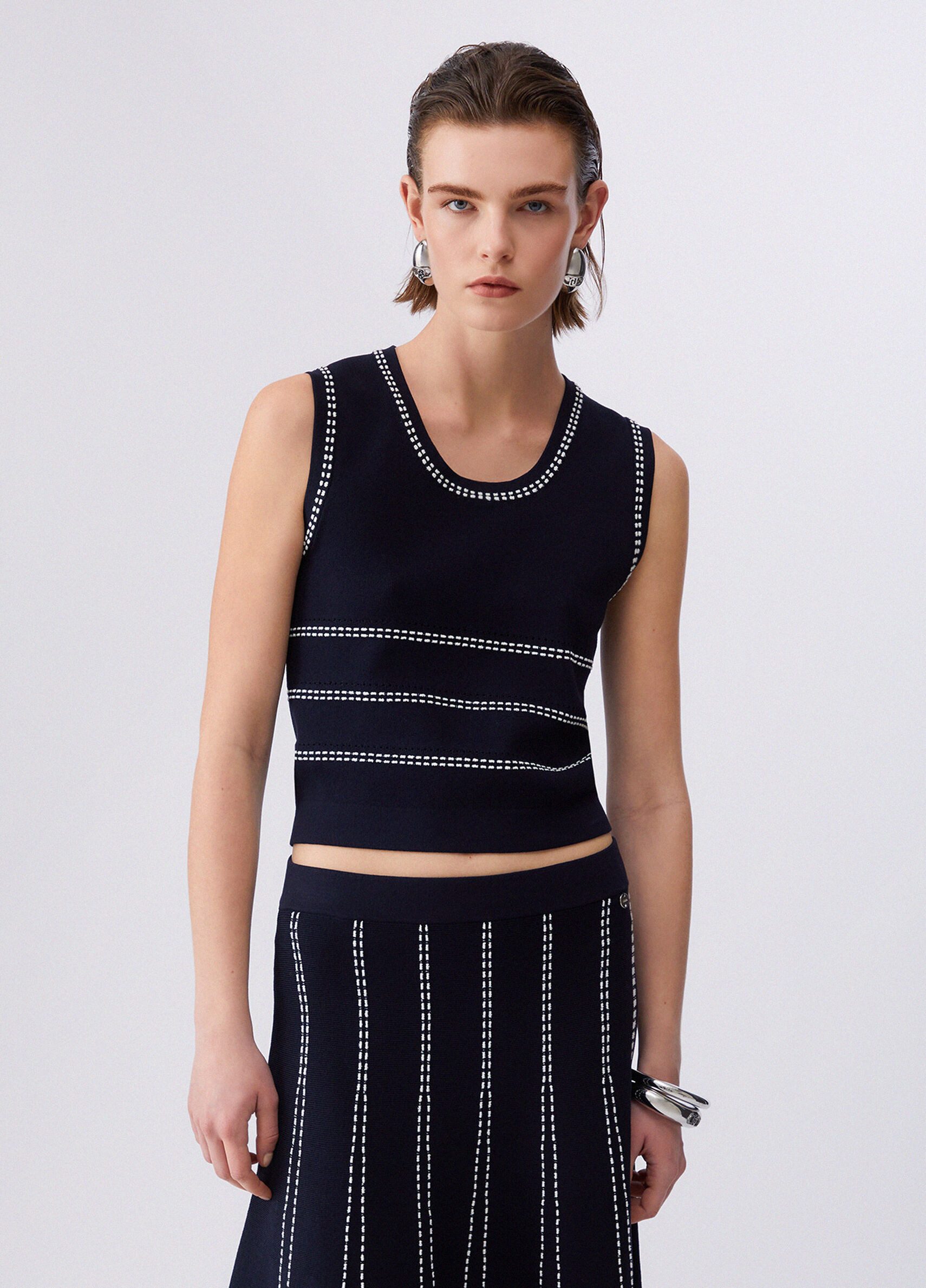 Liu Jo Stricktop MAGLIA CHIUSA