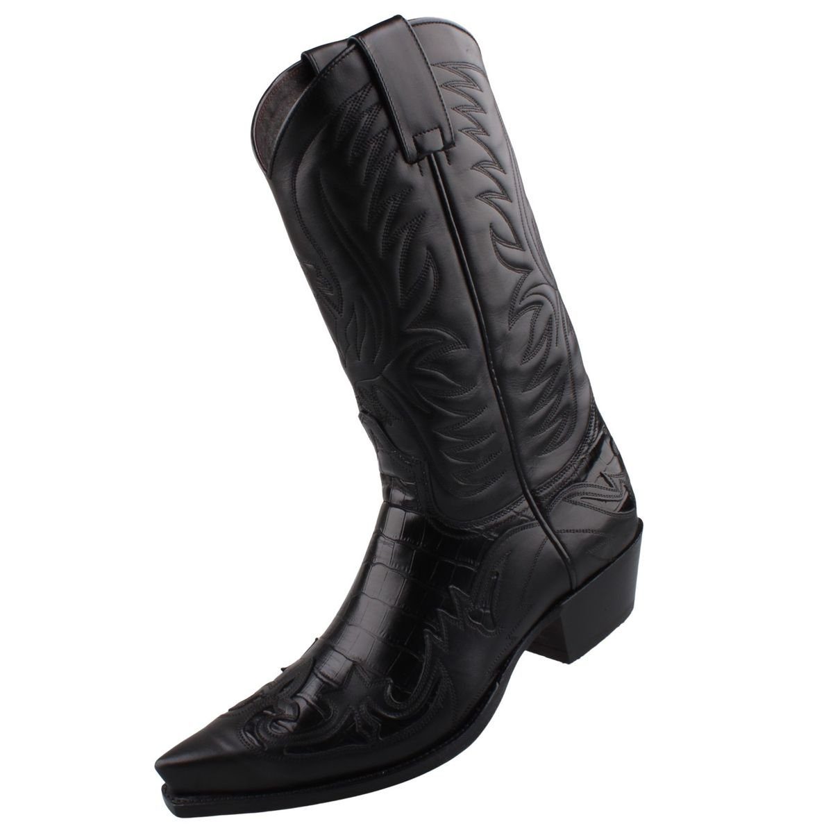 Sendra Boots 3241-Nappa Baly Negra-Coco Imit. Stiefel