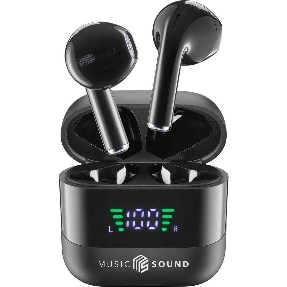Cellularline Cellularline In Ear Headset Bluetooth®, Kabellos Schwarz Ladecase, Kopfhörer