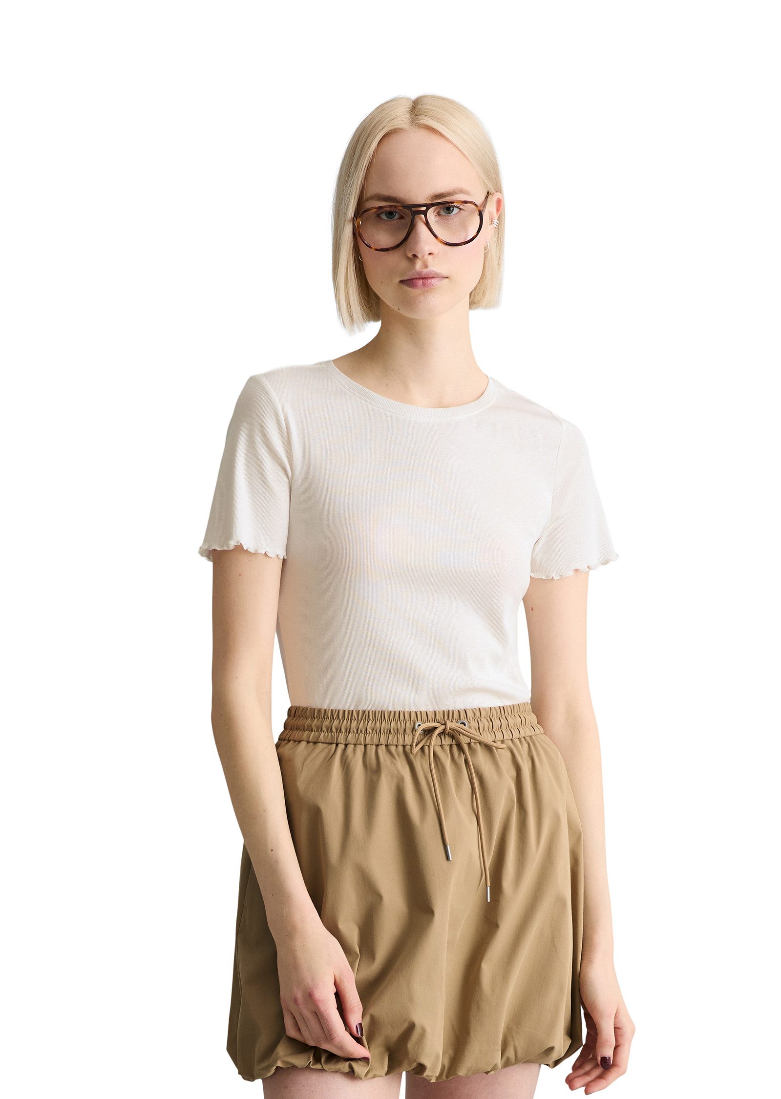 Marc O'Polo DENIM T-Shirt slim aus Bio-Baumwoll-Stretchjersey günstig online kaufen
