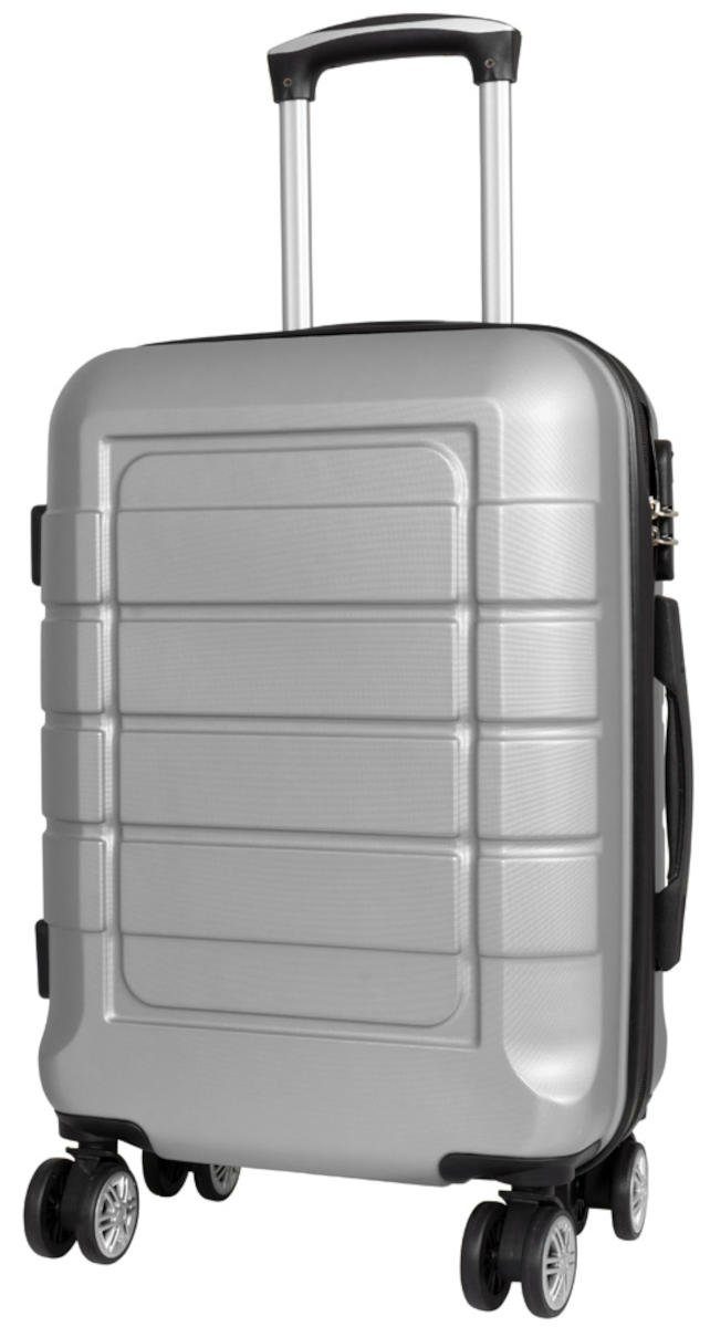 Warenhandel König Trolley Itzum, 4 Rollen, aufrecht rollbar, robust, leicht, Hartschale