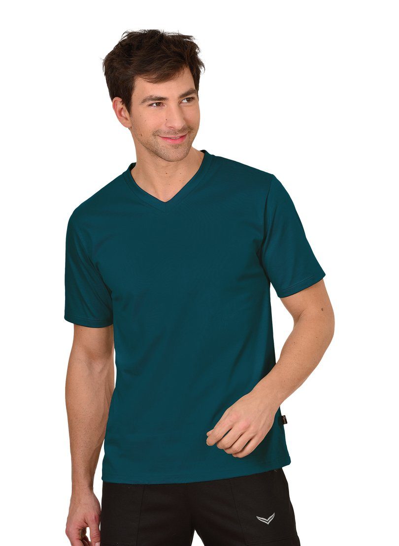 Trigema T-Shirt TRIGEMA V-Shirt DELUXE Baumwolle günstig online kaufen