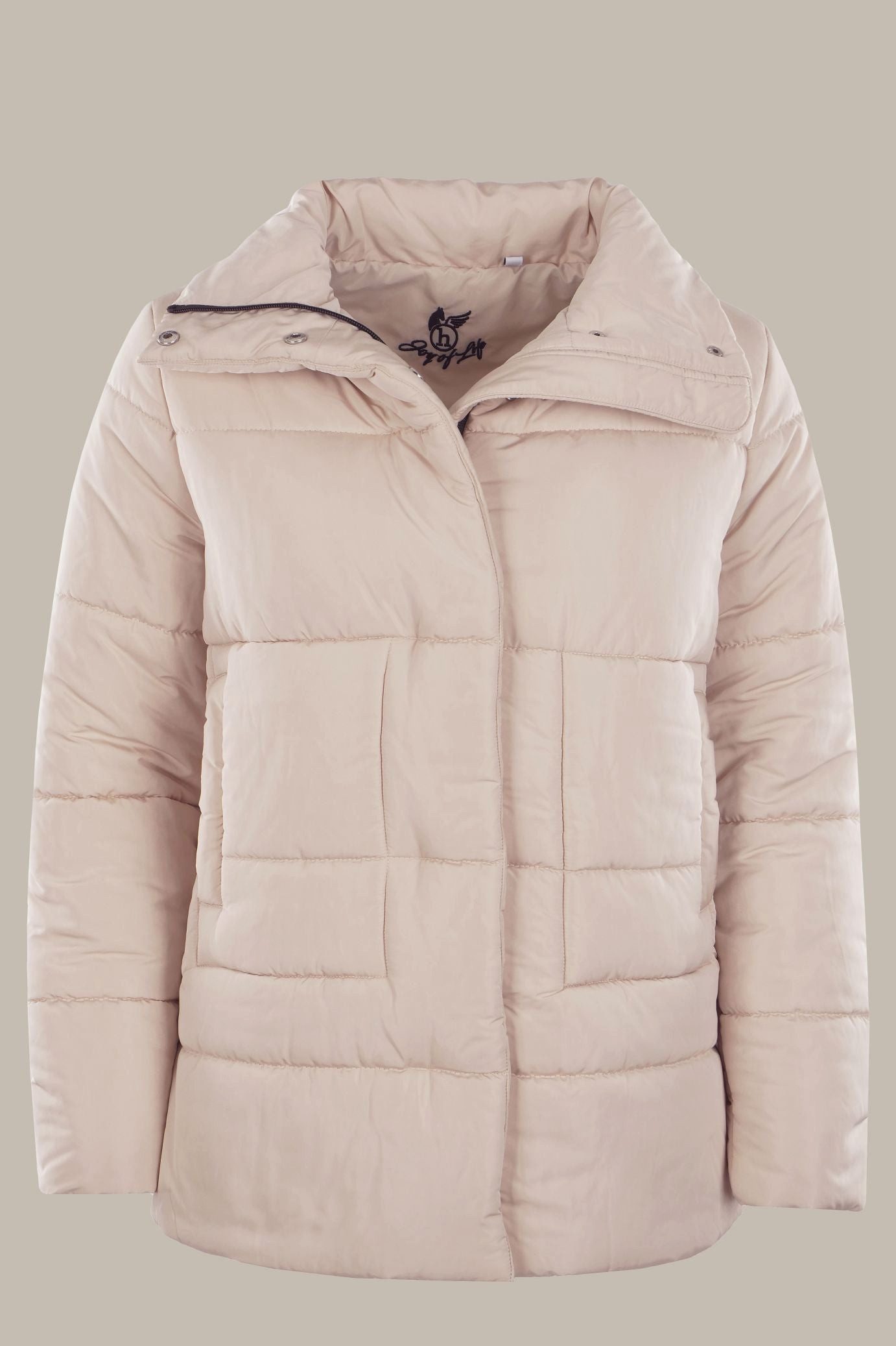 Hajo Kurzjacke Damen Steppjacke wattiert mit Stehkragen