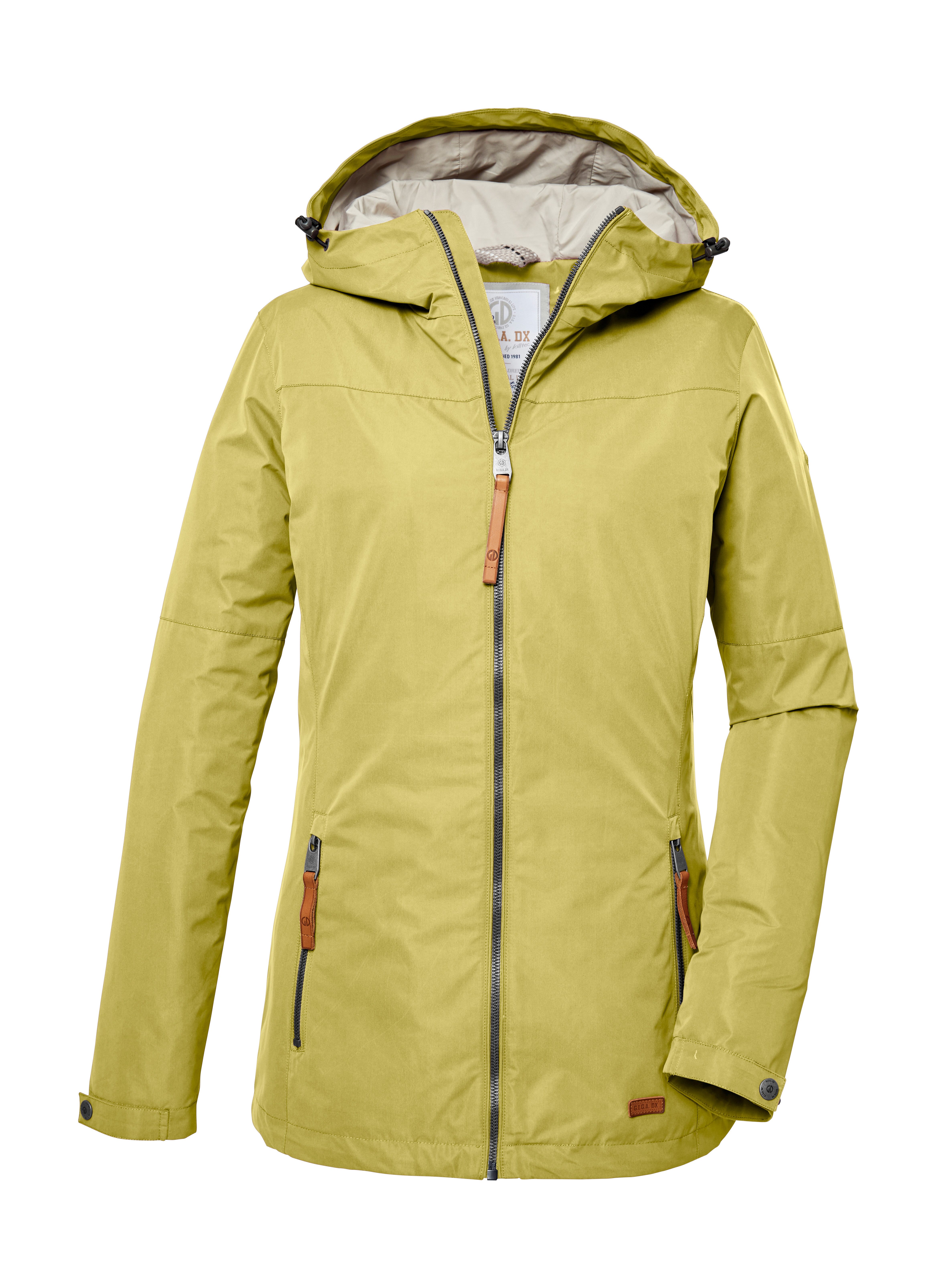 G.I.G.A. DX by killtec Funktionsjacke GS 18 WMN JCKT Wasserabweisende Jacke mit Kapuze, Kinnschutz und viel Stauraum