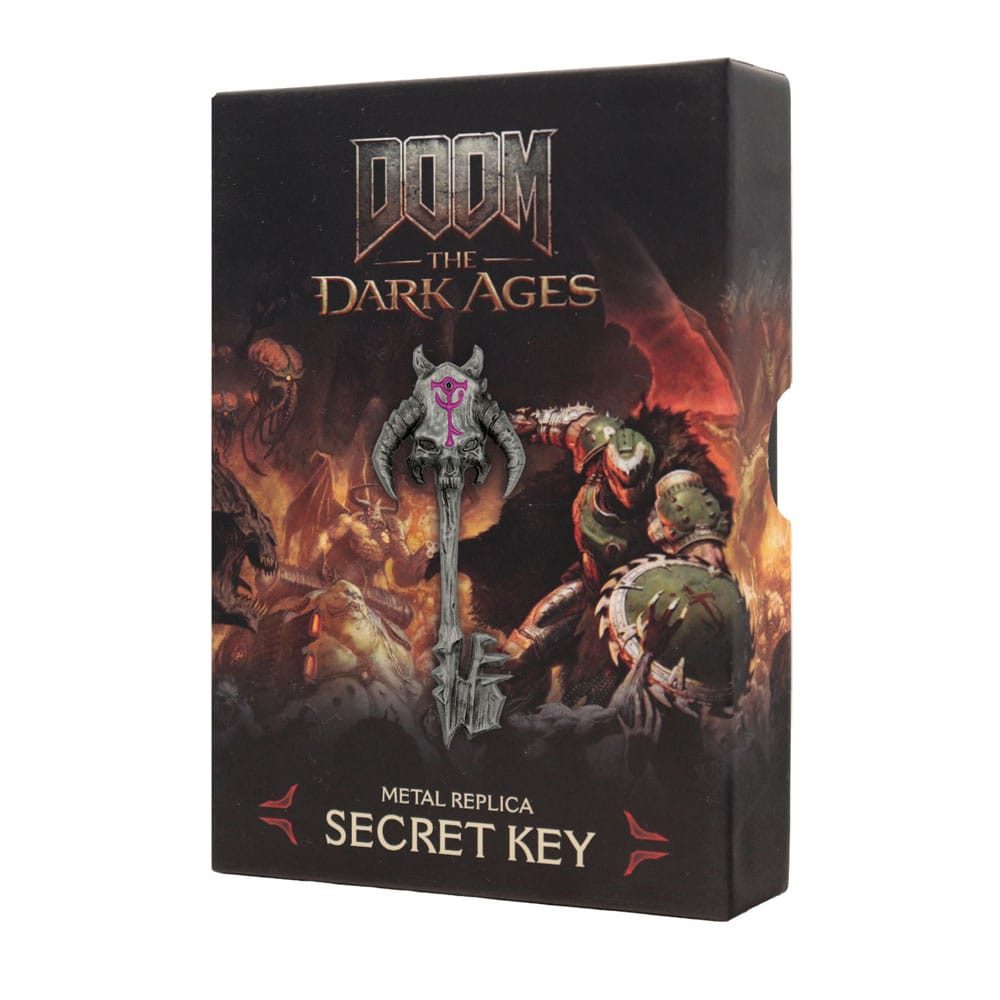 Fanattik Merchandise-Figur Doom: The Dark Ages Replik Secret Key Limited Edition