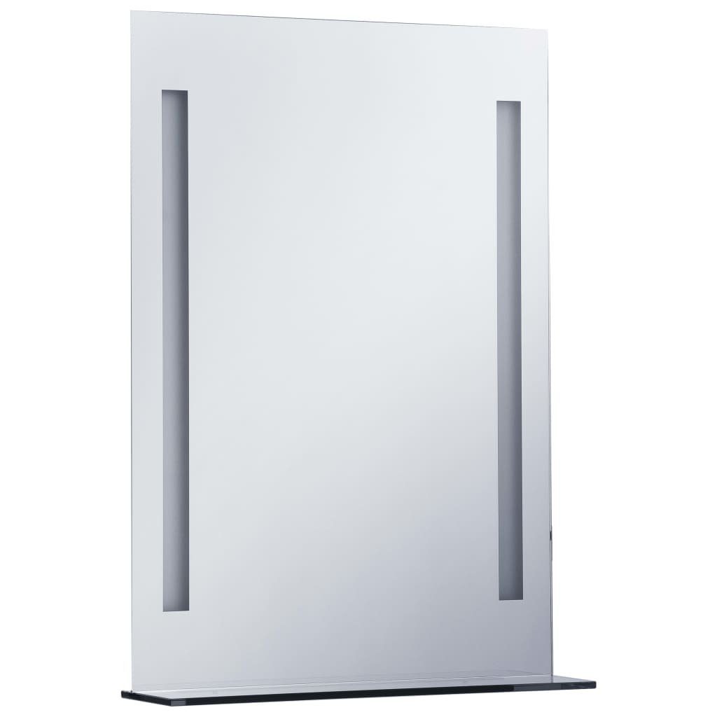 (1-St) mit und cm 50×70 vidaXL Badezimmer-Wandspiegel LED Spiegel Ablage