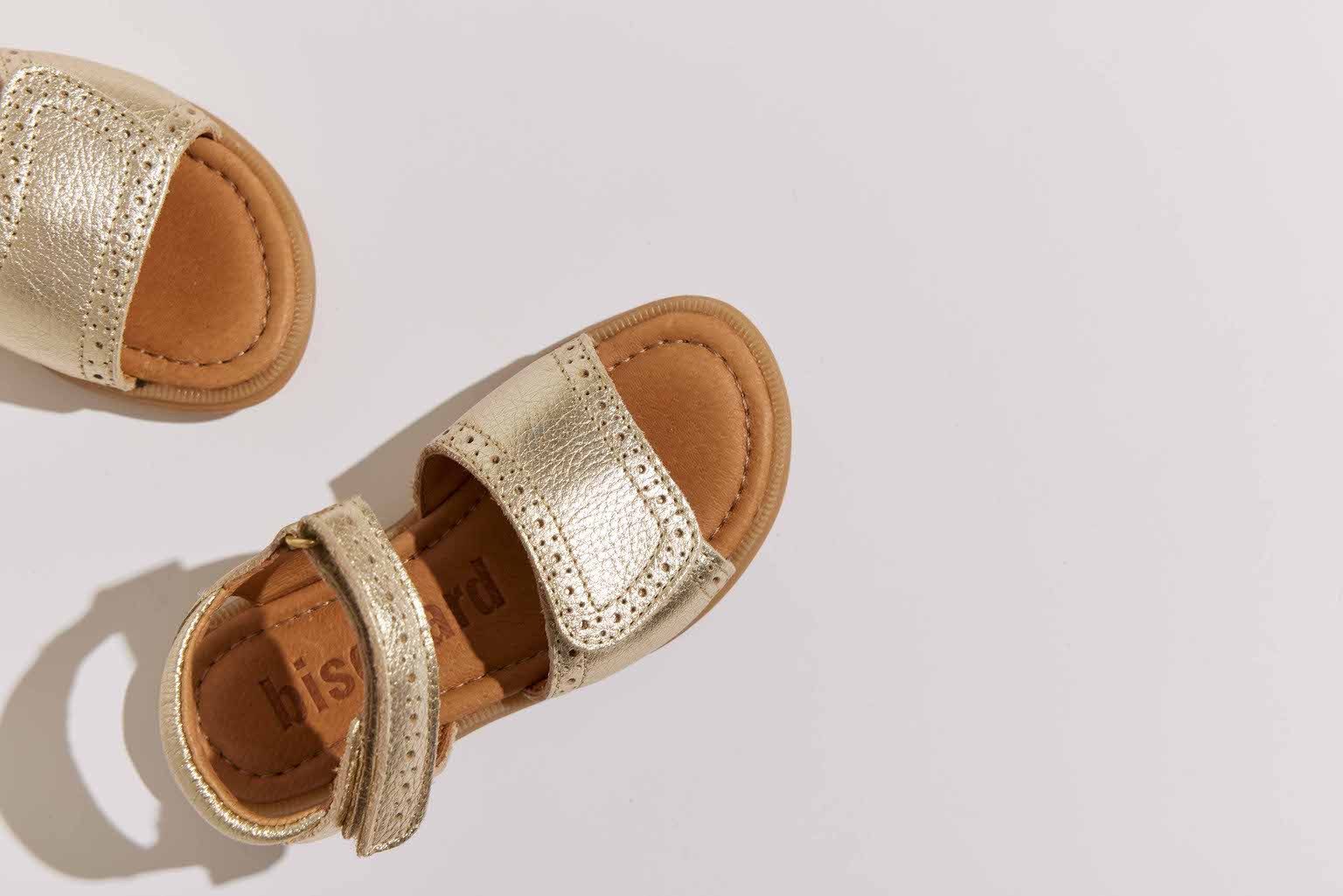 Bisgaard Andrea Sandale Sommerschuh, Mädchen Schuh mit Klett, Größenschablone zum Download
