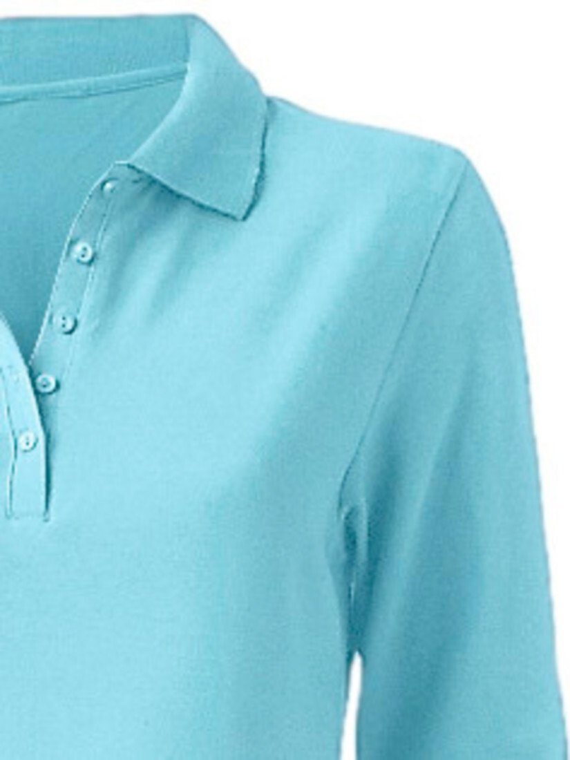 heine T-Shirt Poloshirt Langarm – Bild 5 von 5