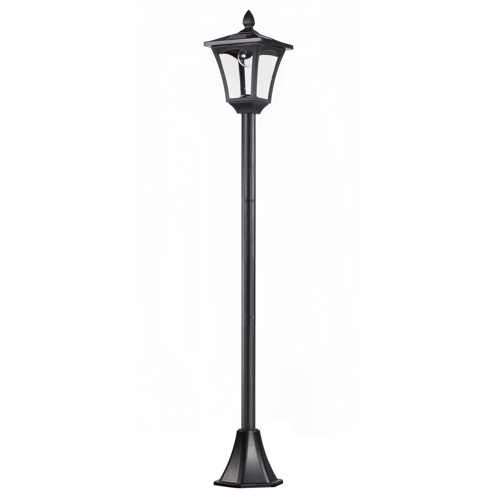 FELIXLEO Außenborder LED Solar Gartenlaterne, Solarlampe mit Lichtsensor 30 Lumen Erdspieß (1-St)