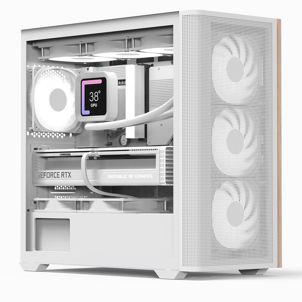Aerocool PC-Gehäuse D301A (weiß)