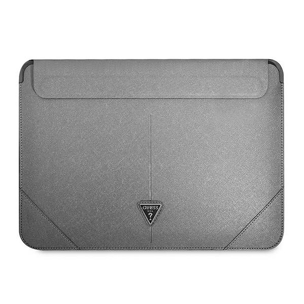 Guess Laptoptasche Notebookhülle Schutzhülle Schutztasche (Spar-Set, 1-tlg., 40 x 2 x 28 cm elegant), Magnetverschluss, Saffiano-Optik, 16 Zoll