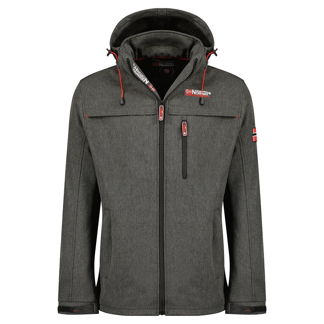 Geographical Norway Softshelljacke Herren Softshell - TARMAK mit Stehkragen günstig online kaufen