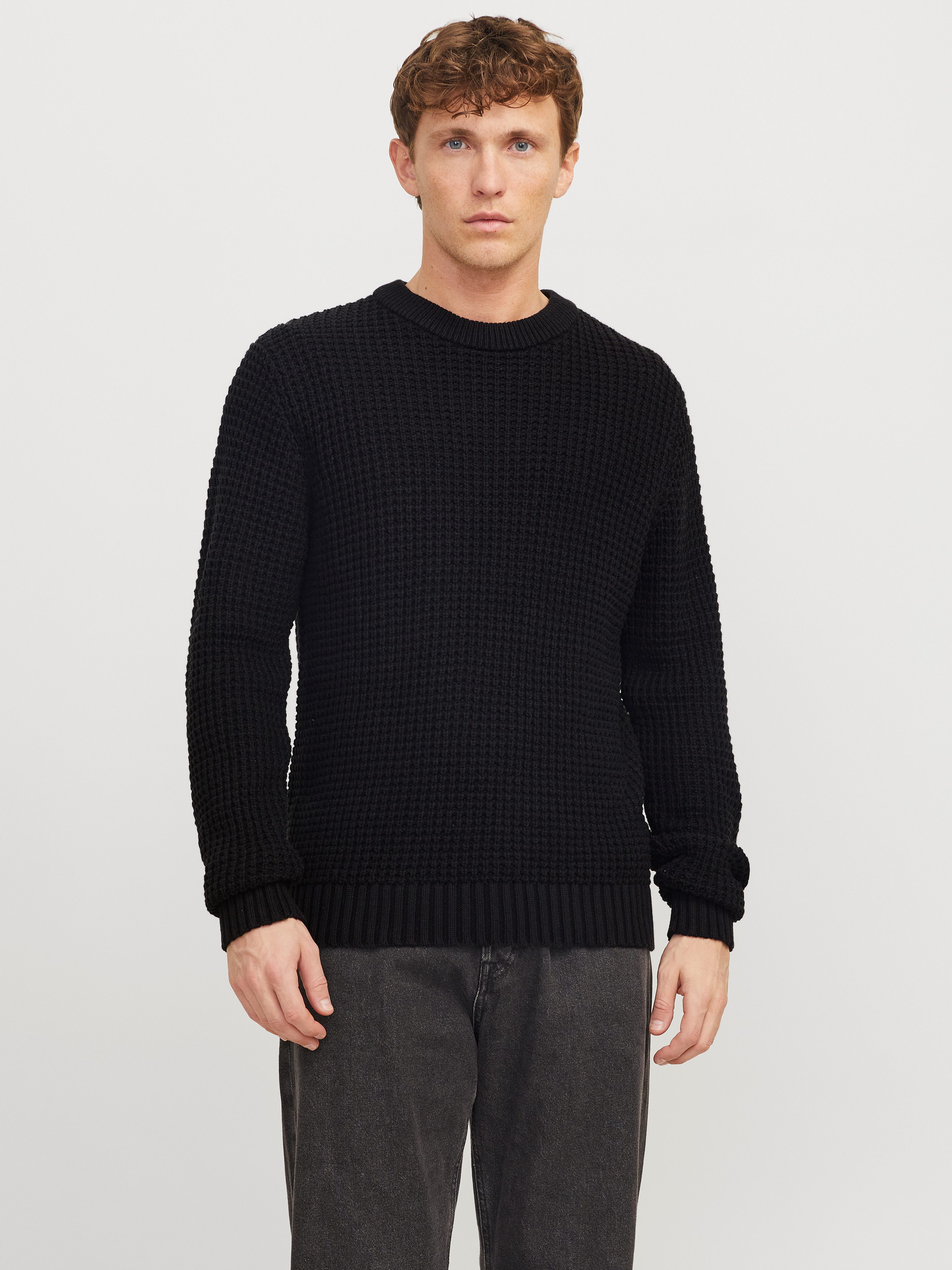 Rundhalspullover JCOZION KNIT CREW NECK BF