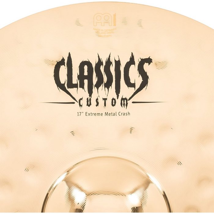 Meinl Percussion Spielzeug-Musikinstrument Classics Custom Extreme Metal Crash CC17EMC-B