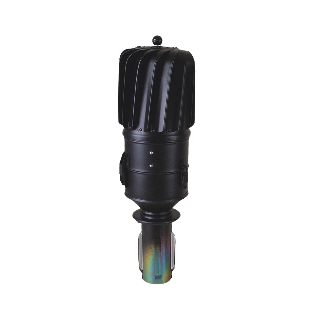 Subtiel Schornstein Schornsteinaufsatz Tulipan 3 für Pelletanlagen