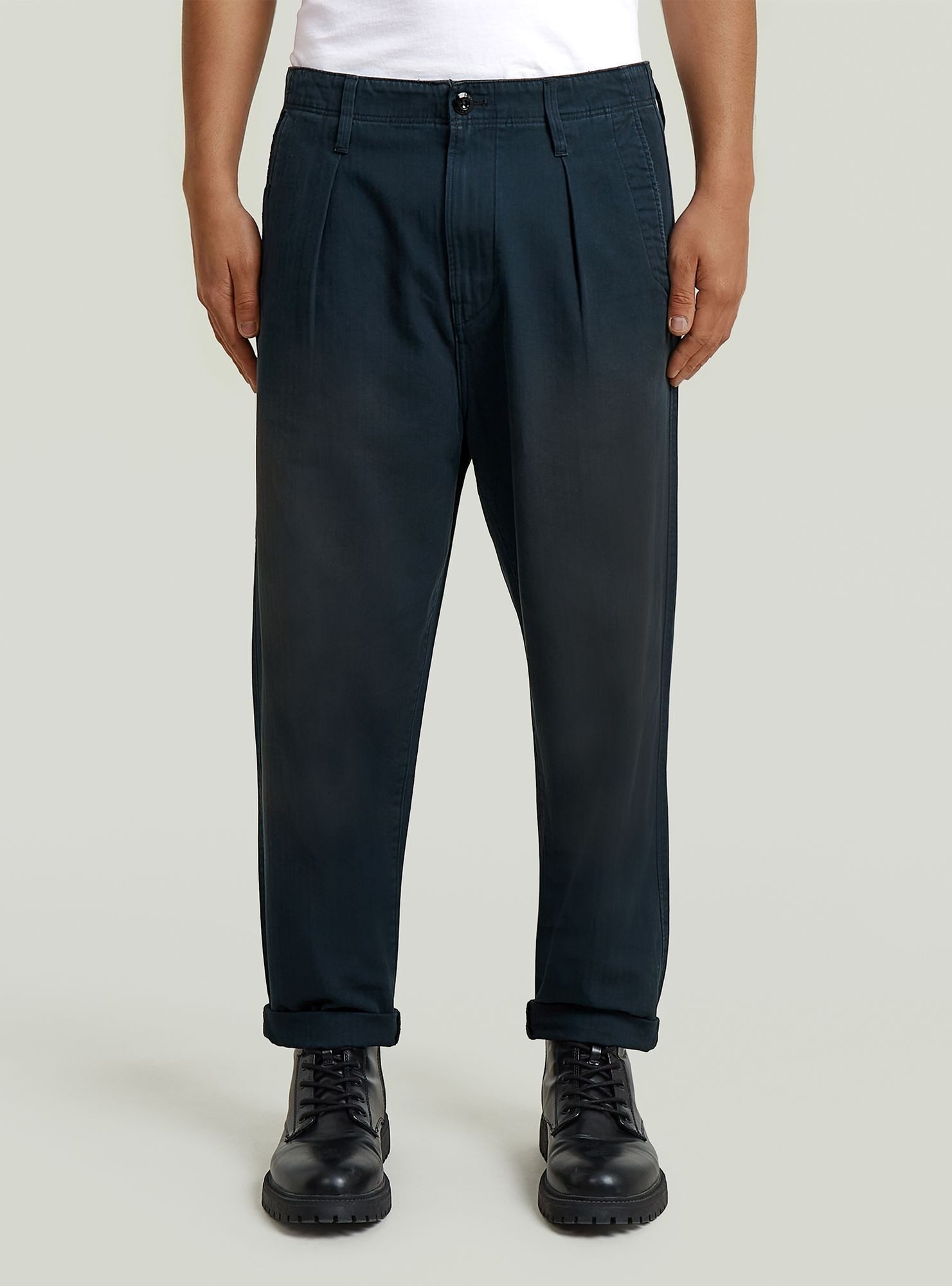 G-STAR Chinohose Pleated Chino Relaxed Tapered