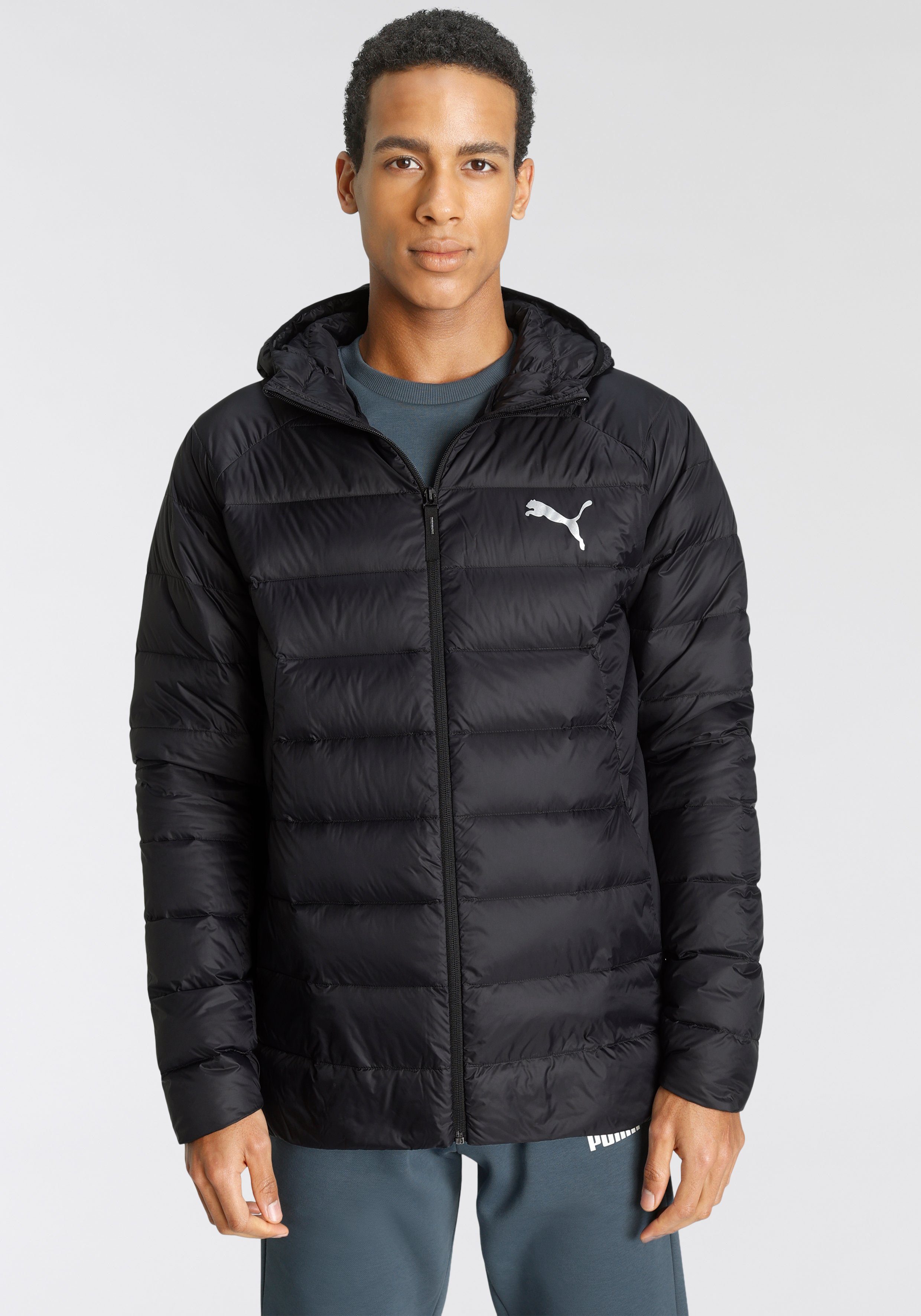 PUMA Daunenjacke HOODED DOWN PACKLITE JACKET