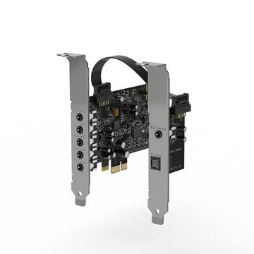 Creative Sound Blaster Audigy FX V2 Soundkarte, Hi-Res 5.1 PCIe