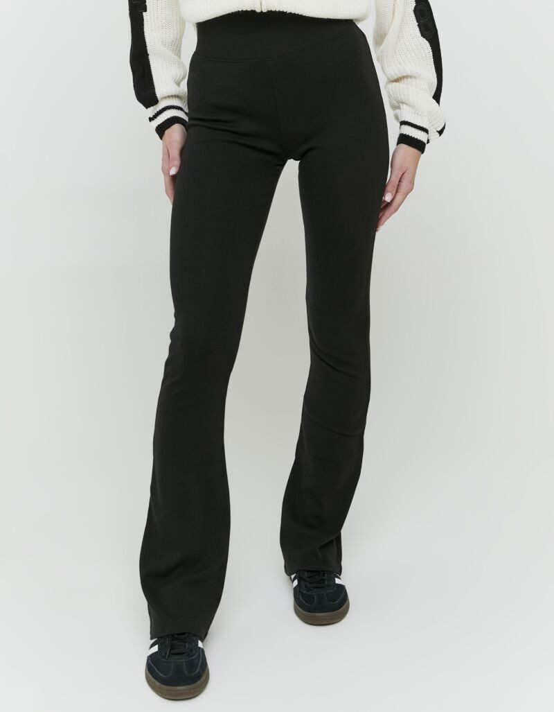 Tally Weijl Leggings SLECOPATRY Baumwollmischung, Bootcut