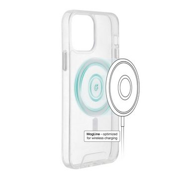 Hama Smartphone-Hülle Hülle f. iPhone13 mini Stoßschutz Wireless Charging f. Apple MagSafe