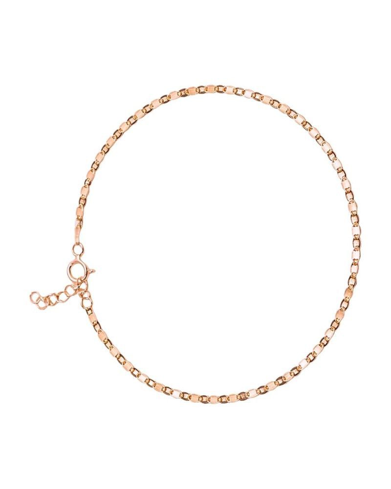 Armband Pailetten 925 Sterling Silber 14K vergoldet Silber