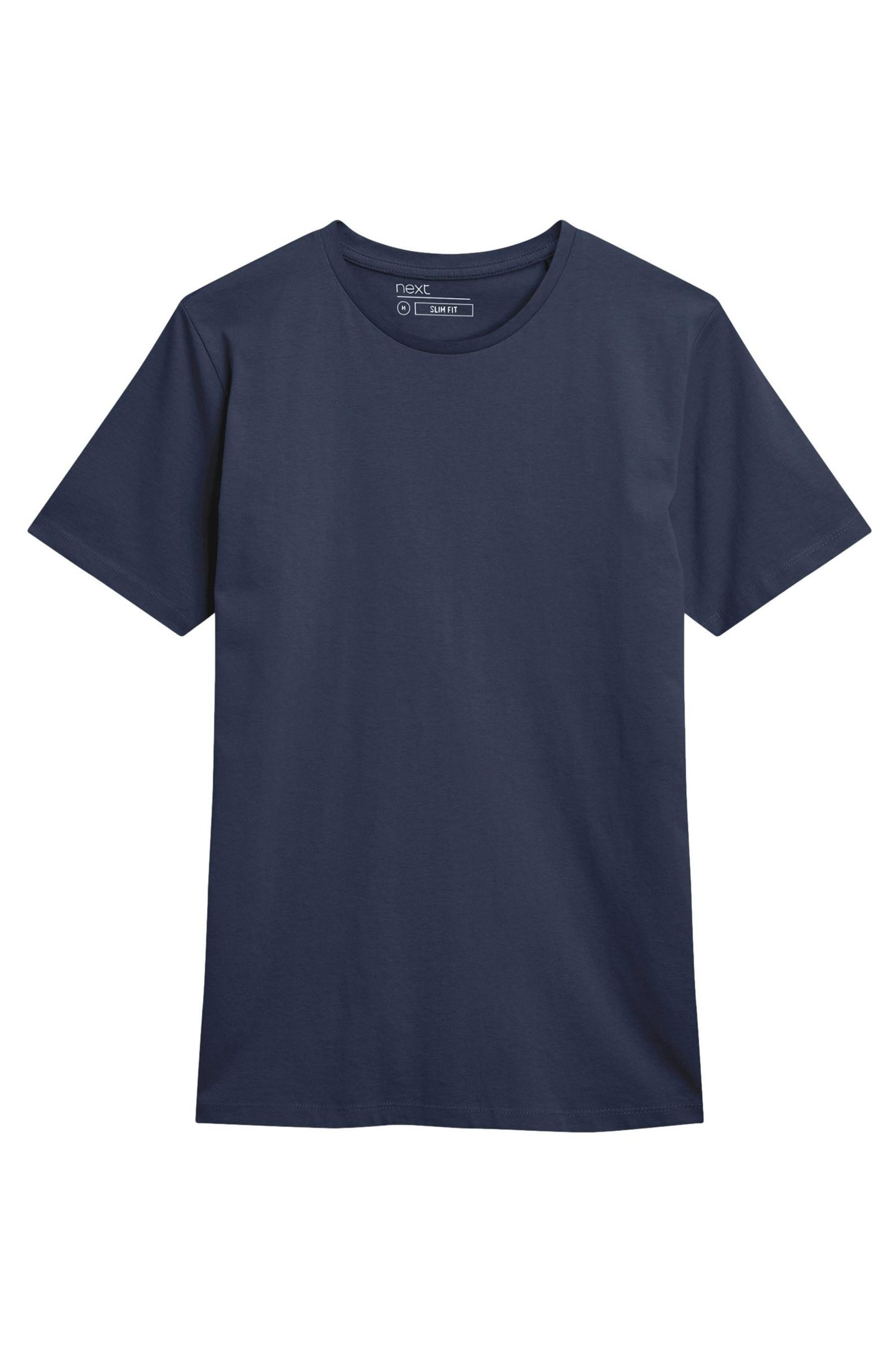 T-Shirt Slim Fit Rundhals-T-Shirt