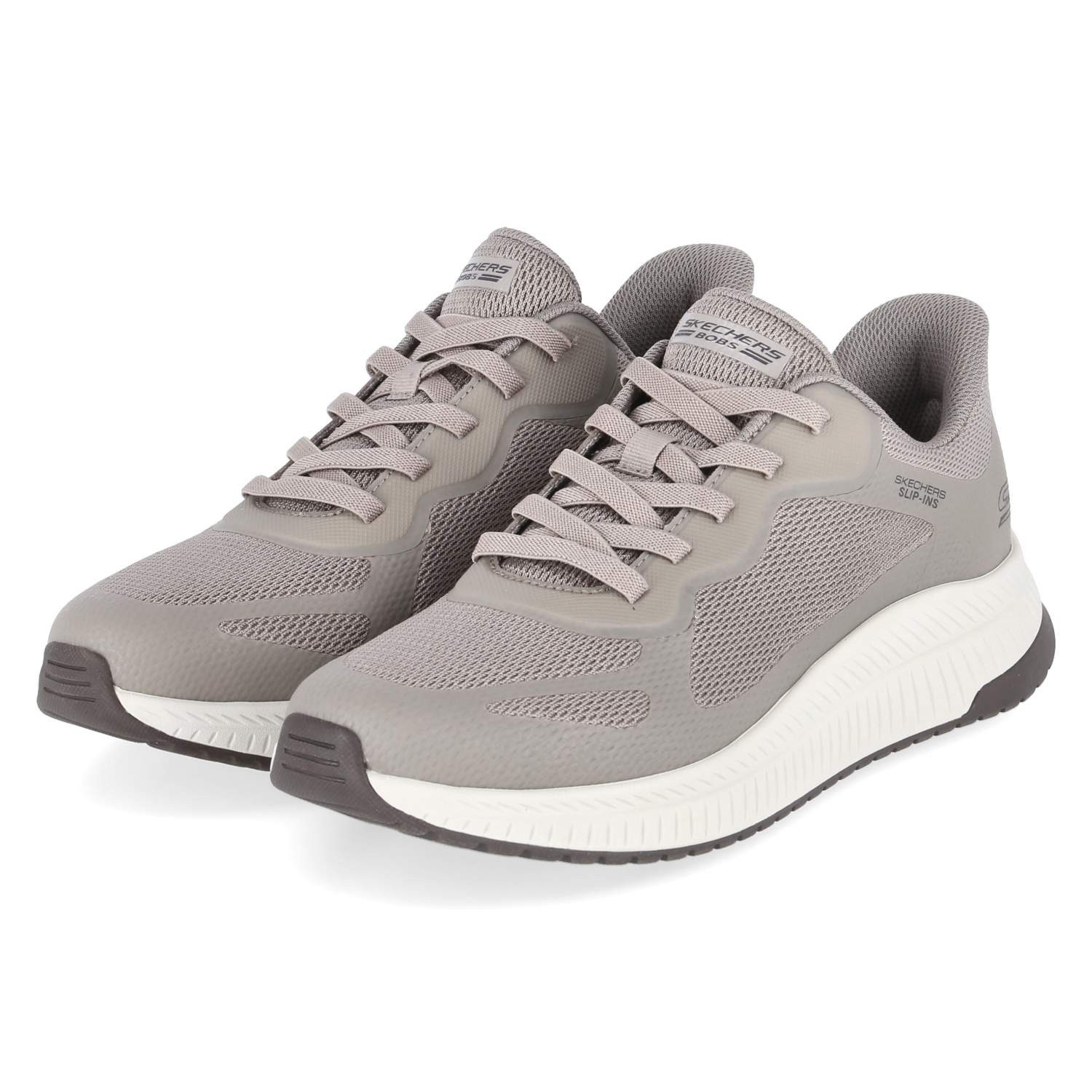 Skechers 118423 DKTP Herren Textil & Synthetik grau Schnürschuh