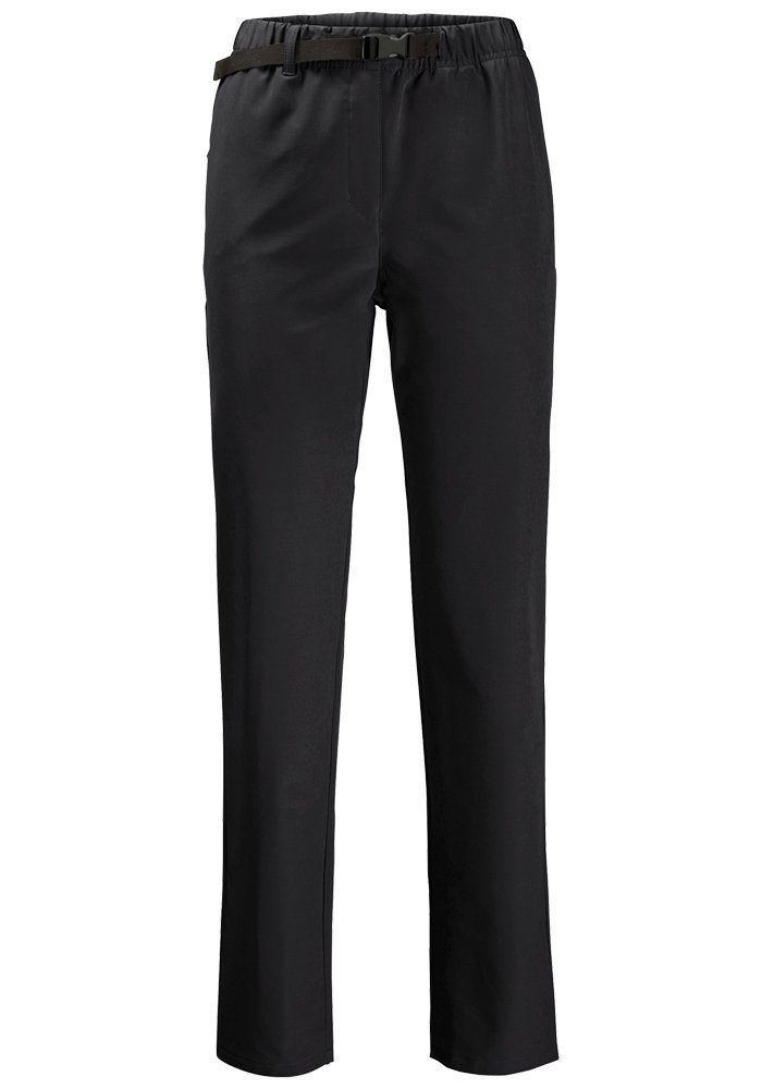 PANTS WALK Jack WINTER black W Wolfskin Softshellhose