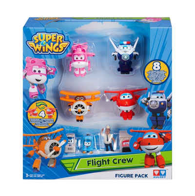 Vago®-Toys Actionfigur »Super Wings Transform-a-Bots 8 Figuren Set«, (Pack)