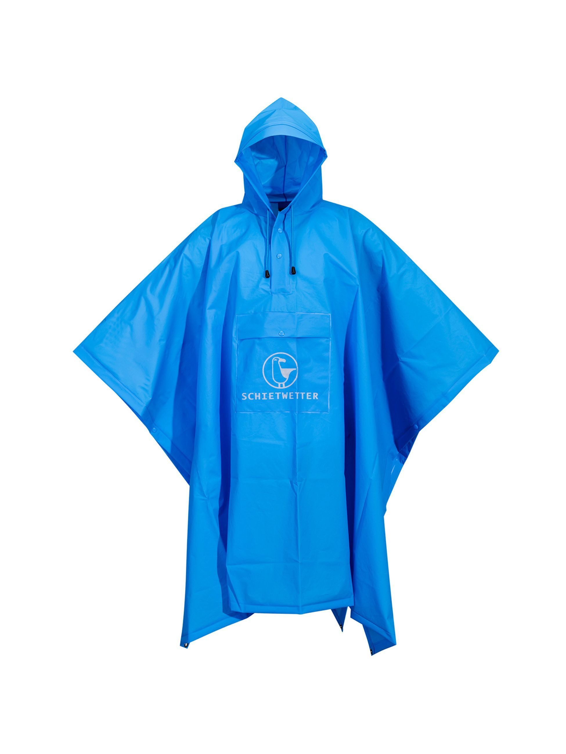 Schietwetter Regenjacke Unisex Erw. Regenponcho "Schauerregen Eva"