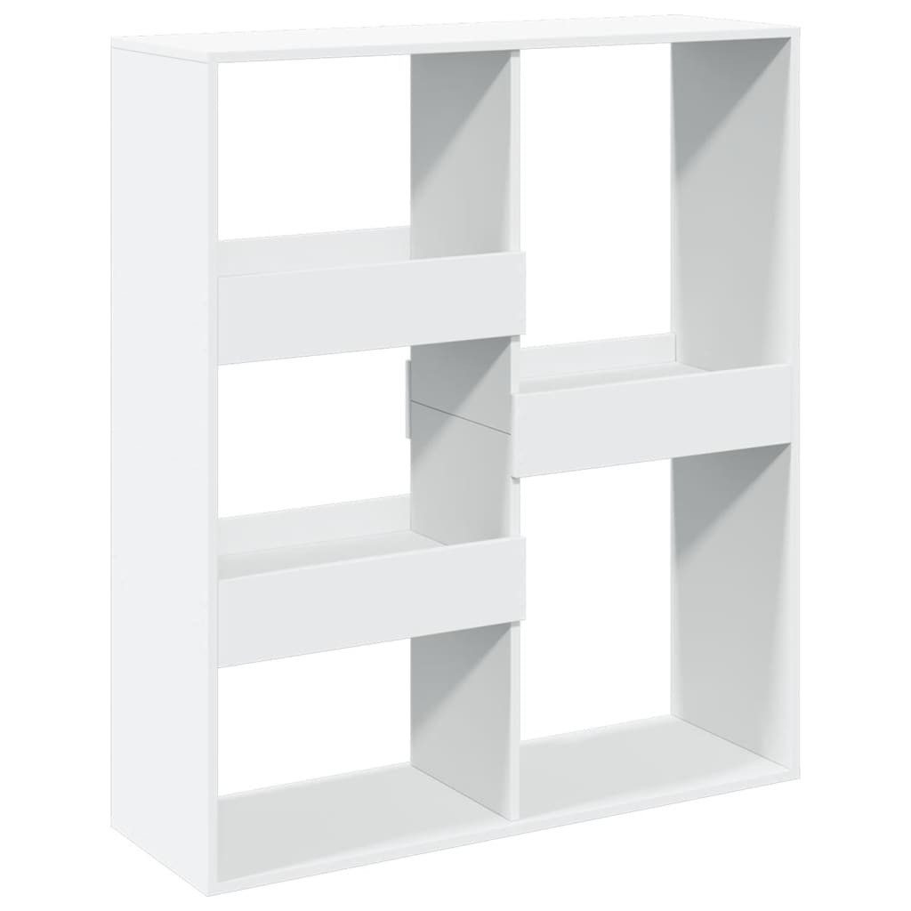 vidaXL Bücherregal Bücherregal/Raumteiler Weiß 100x33x115 cm, 1-tlg.
