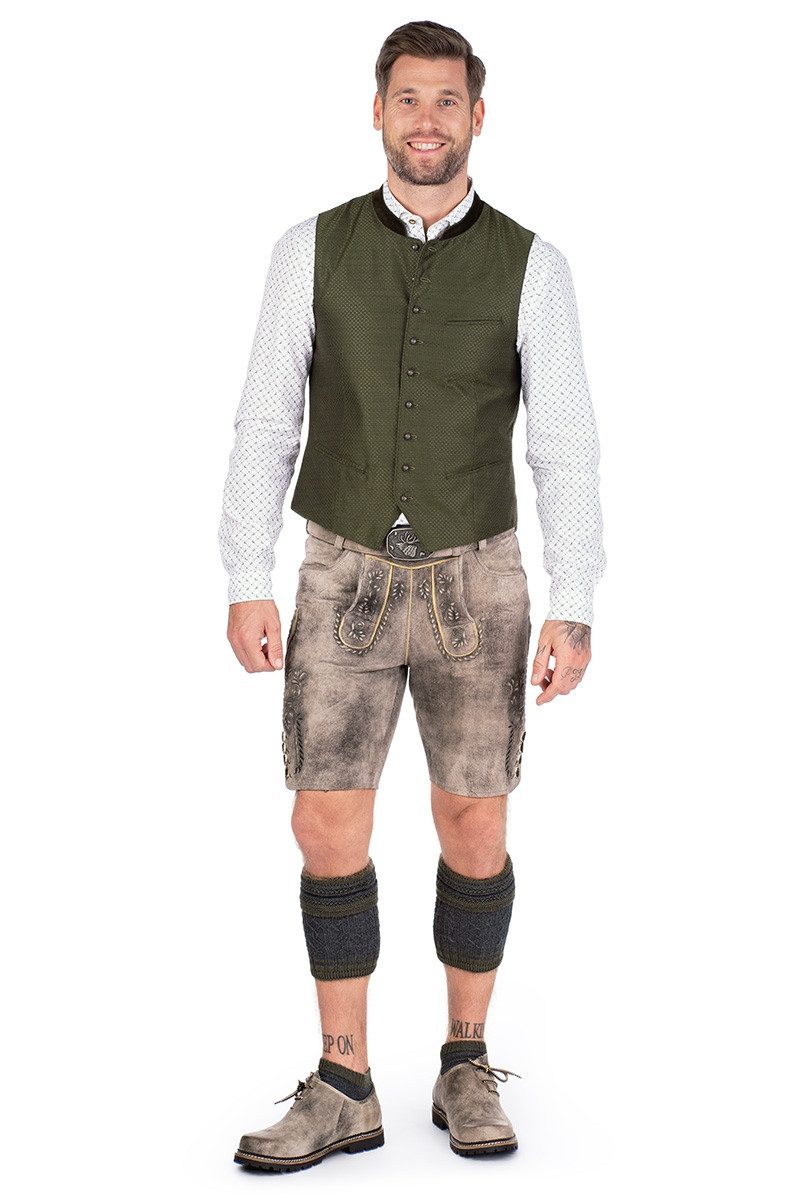 MarJo Trachtenweste Trachtenweste - WATTENDORF - olive