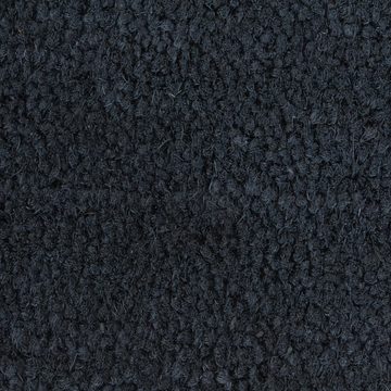 Fußmatte Fußabtreter Schmutzfangmatte Türmatte Fußmatte Dunkelgrau 90x150 cm Ko, vidaXL, Rechteck, Höhe: 0 mm