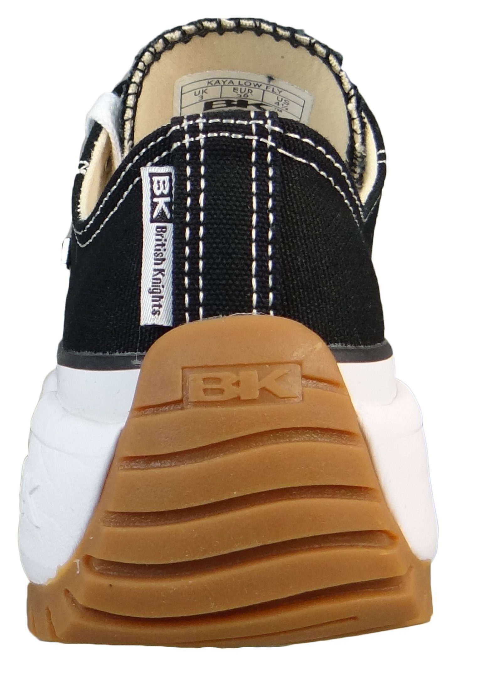Black/White British B50-3717 Sneaker 02 Knights