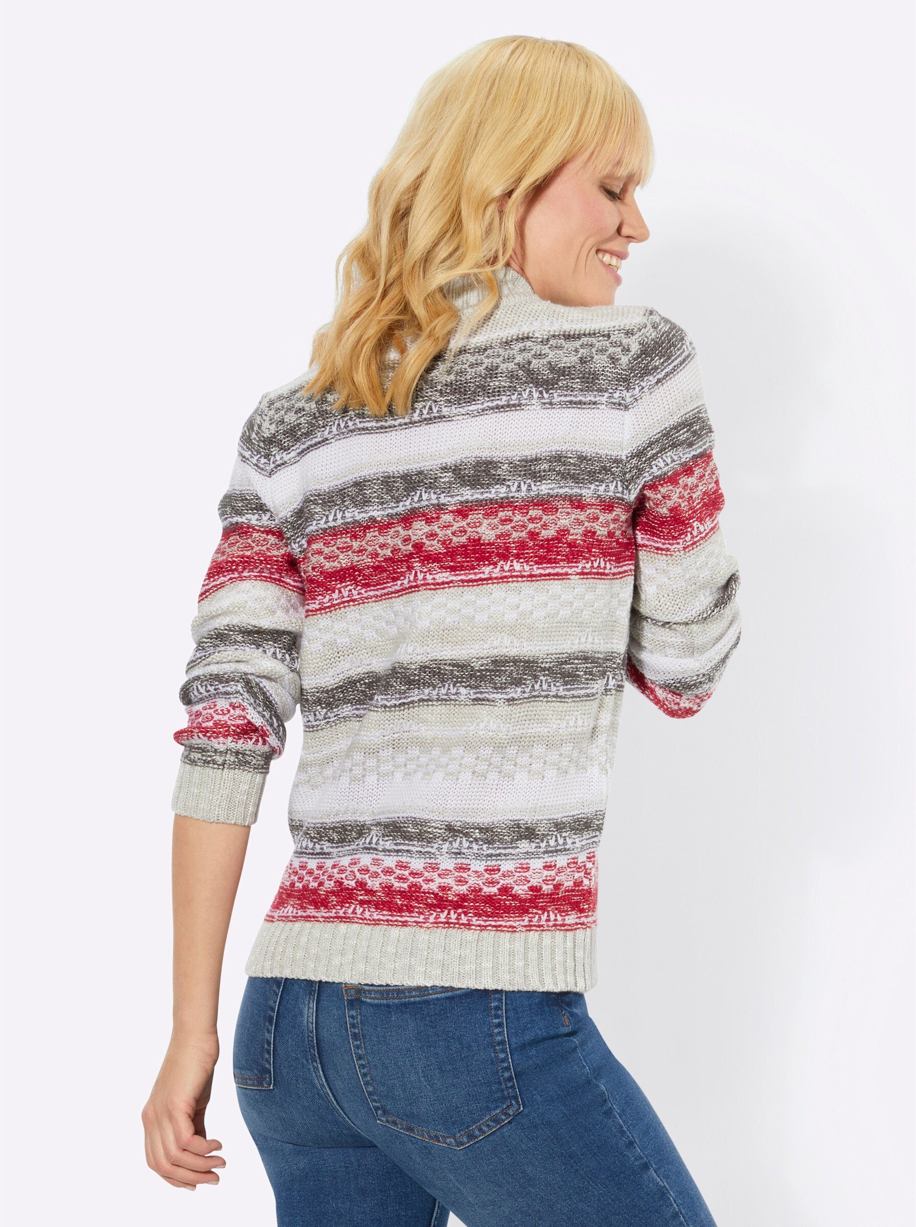 Witt Strickpullover Stehkragenpullover . günstig online kaufen