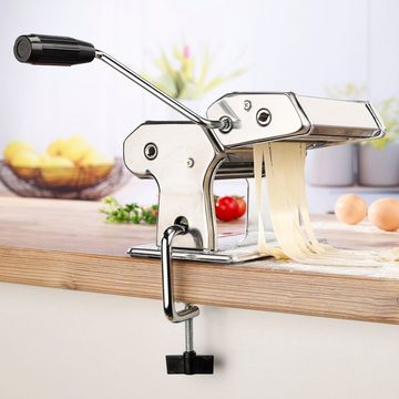 Gravidus Nudelmaschine Edelstahl Nudelmaschine Pasta Tagliatelle Maschine