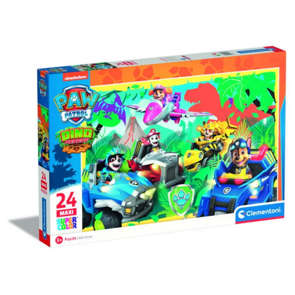 Clementoni® Puzzle Clementoni Maxi Puzzle PAW Patrol, 24 Teile., Puzzleteile