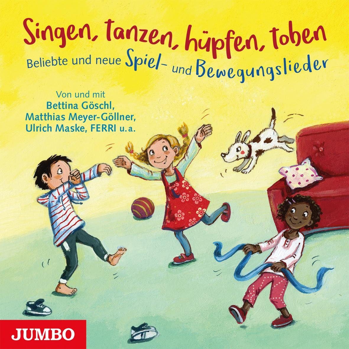 JUMBO Verlag Hörspiel-CD Singen, tanzen, hüpfen, toben, Audio-CD